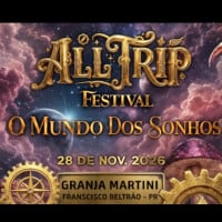 Logo lojinha Alltrip festival - O mundo dos sonhos